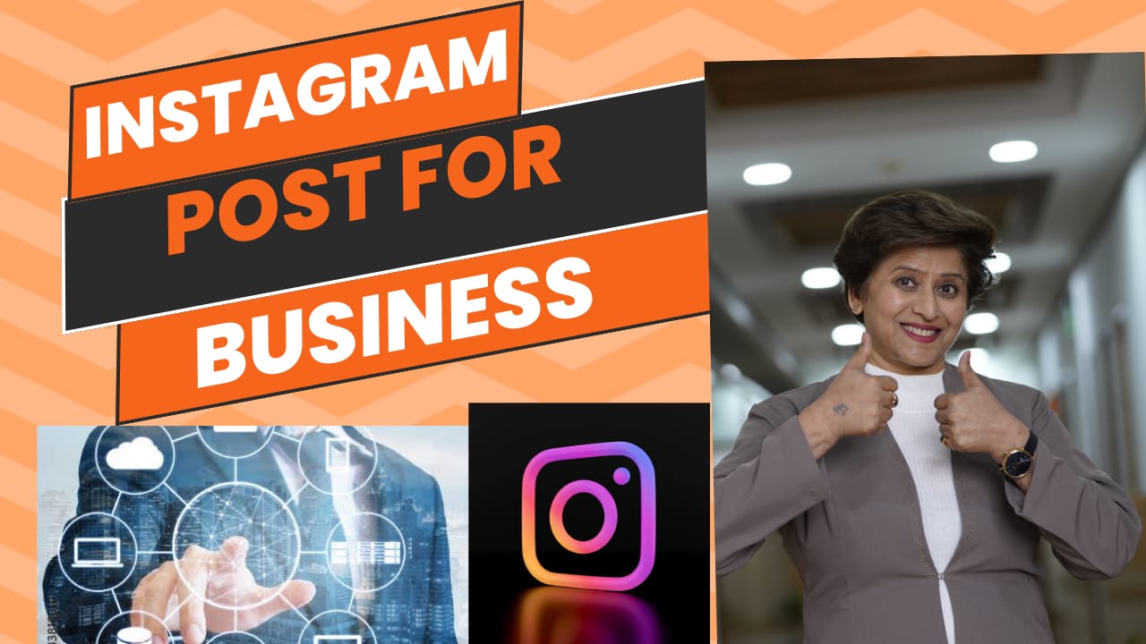 Instagram post for business